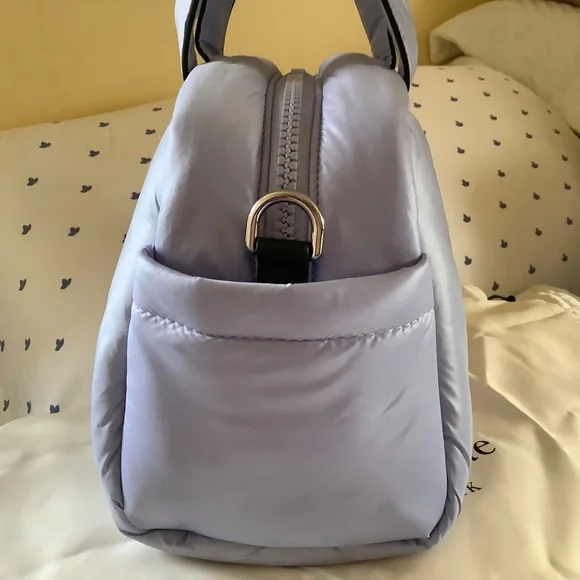 Kate Spade New York Choux Puffy Cross-Body Satchel Viola Flower OS - Picture 5 of 15